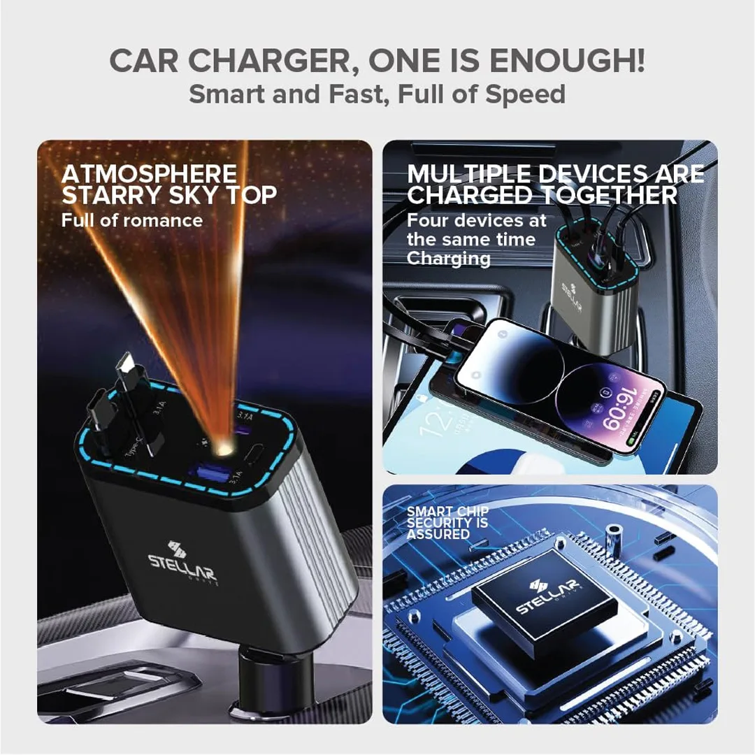Car Charger 90W Stellar Drive