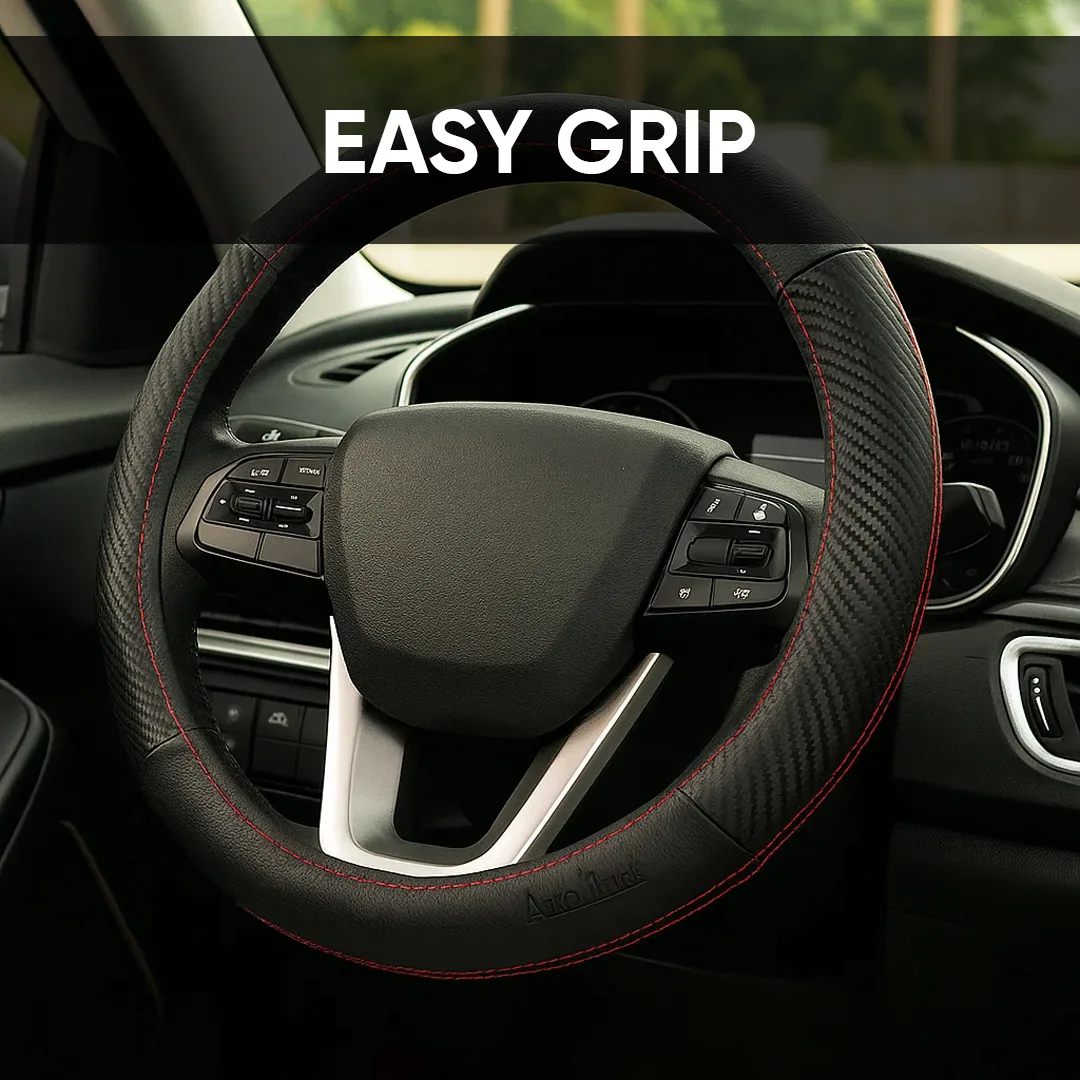 Car Steering Cover Auto Track