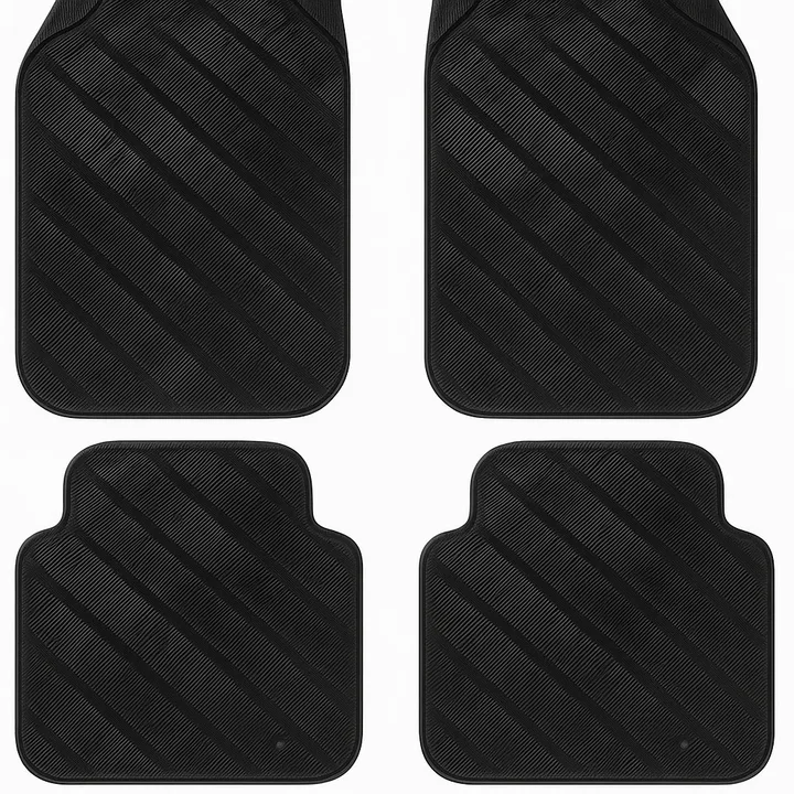 4 pcs Rubber Flooring Mat