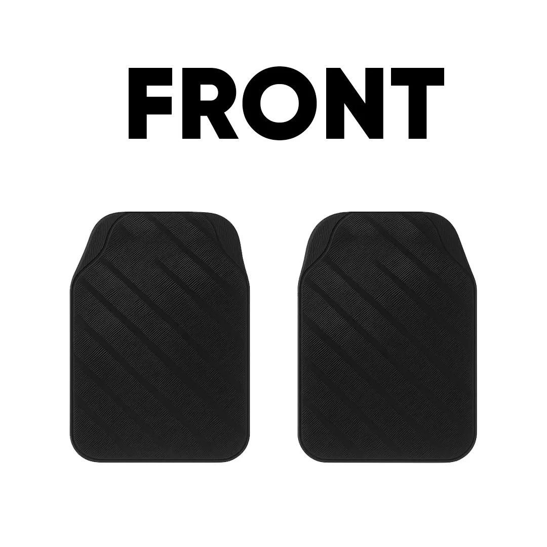 4 pcs Rubber Flooring Mat