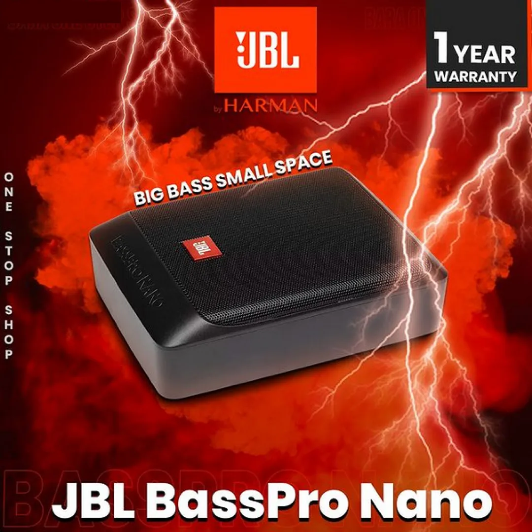 Car Subwoofer Basspro Nano JBL