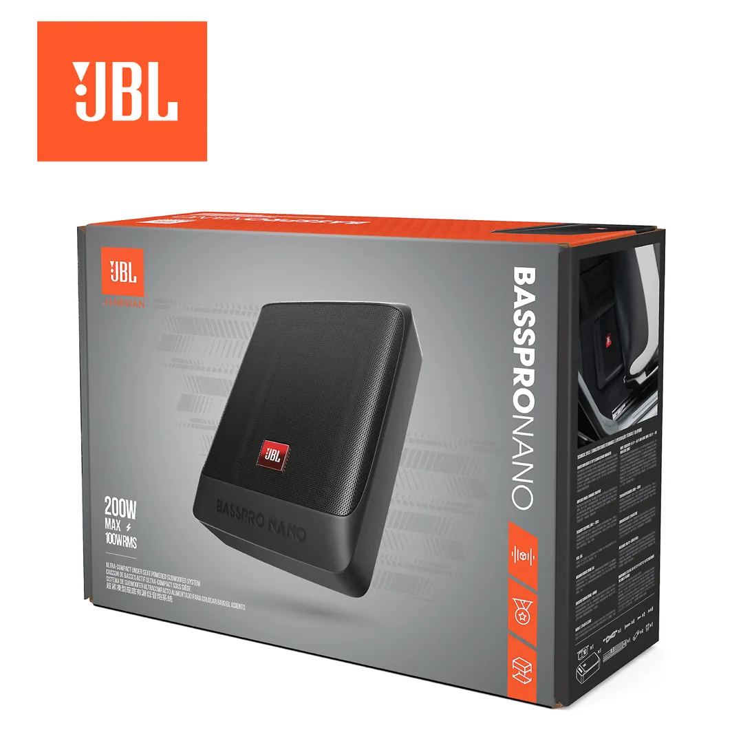 Car Subwoofer Basspro Nano JBL