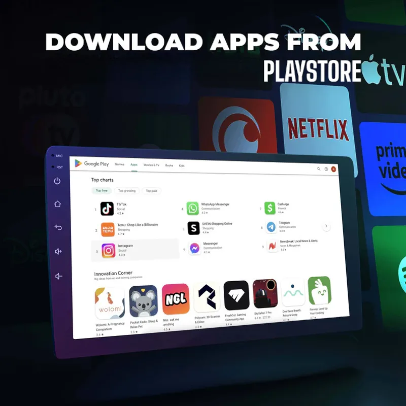 Android Player 9" Motovision
