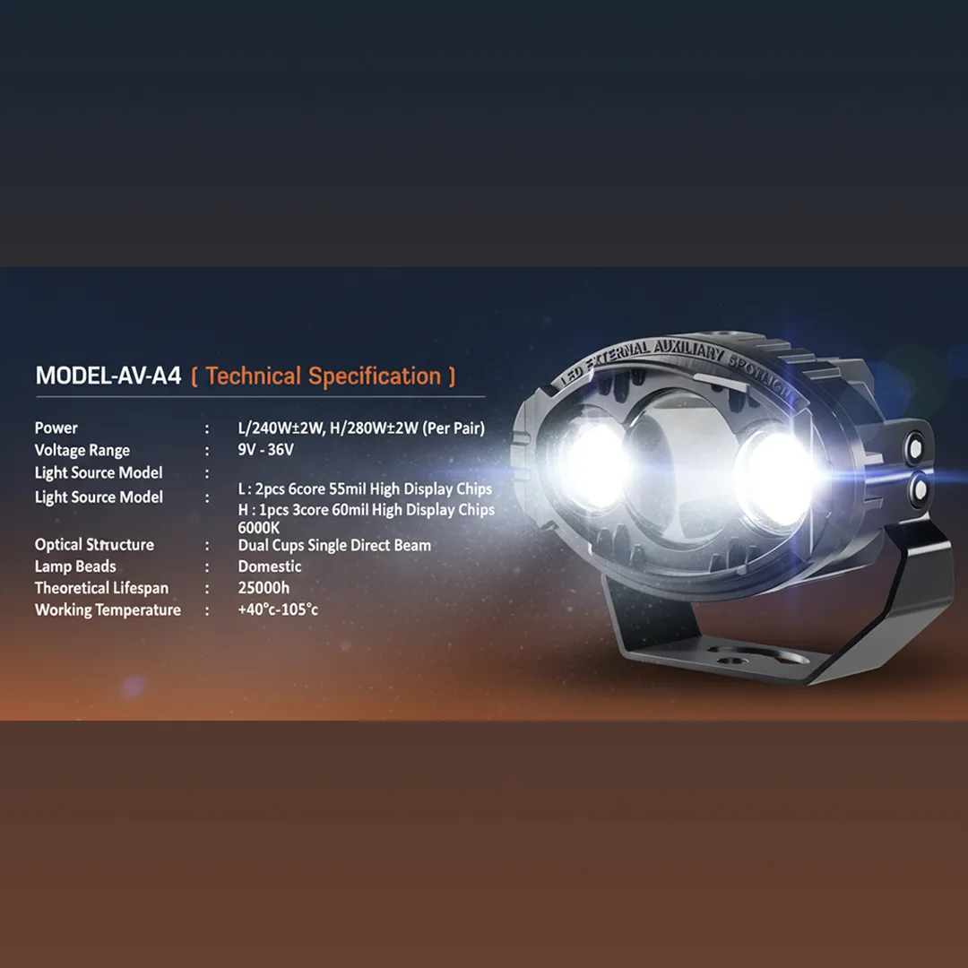 Auxiliary Lamp 280W Autovogue