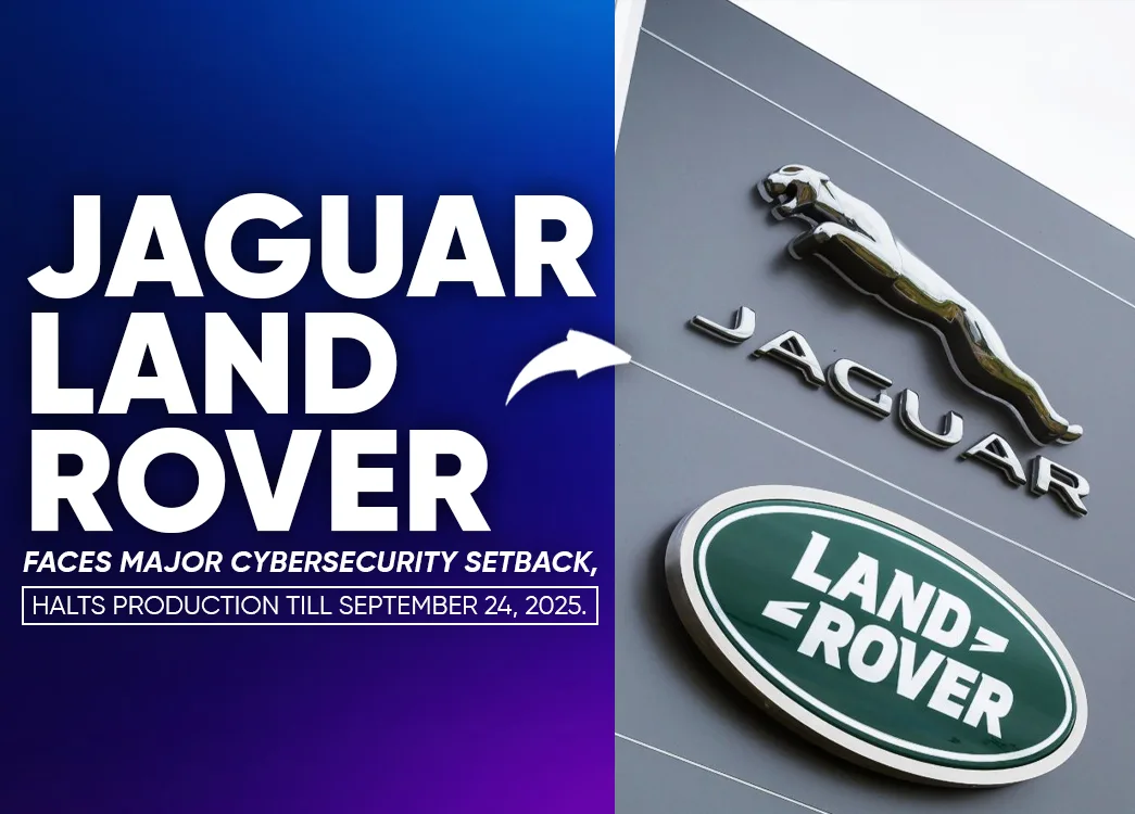 Tata Motors Shares Fall as Jaguar Land Rover Extends Production Halt After Cybersecurity Incident