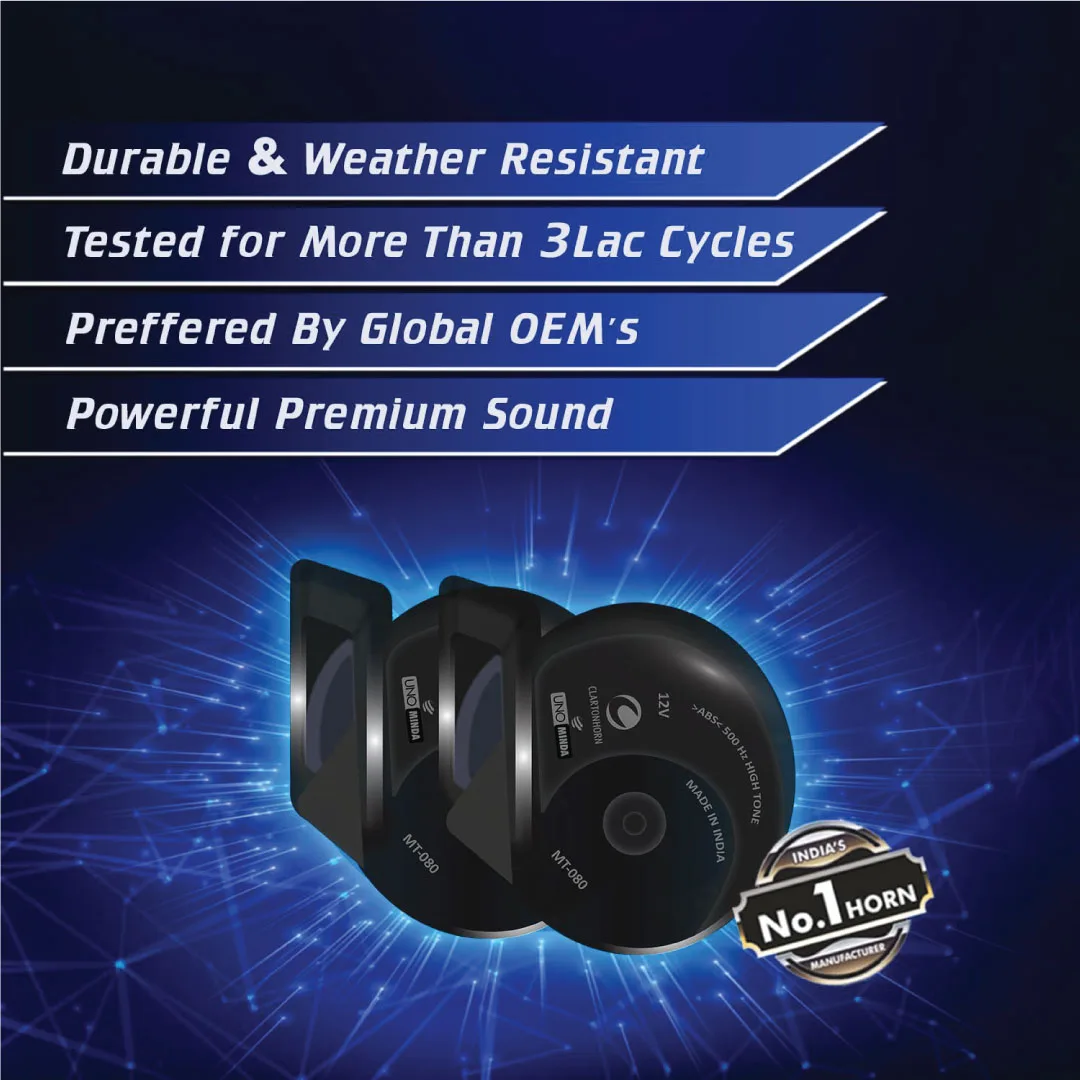Horn C80 12V Uno Minda