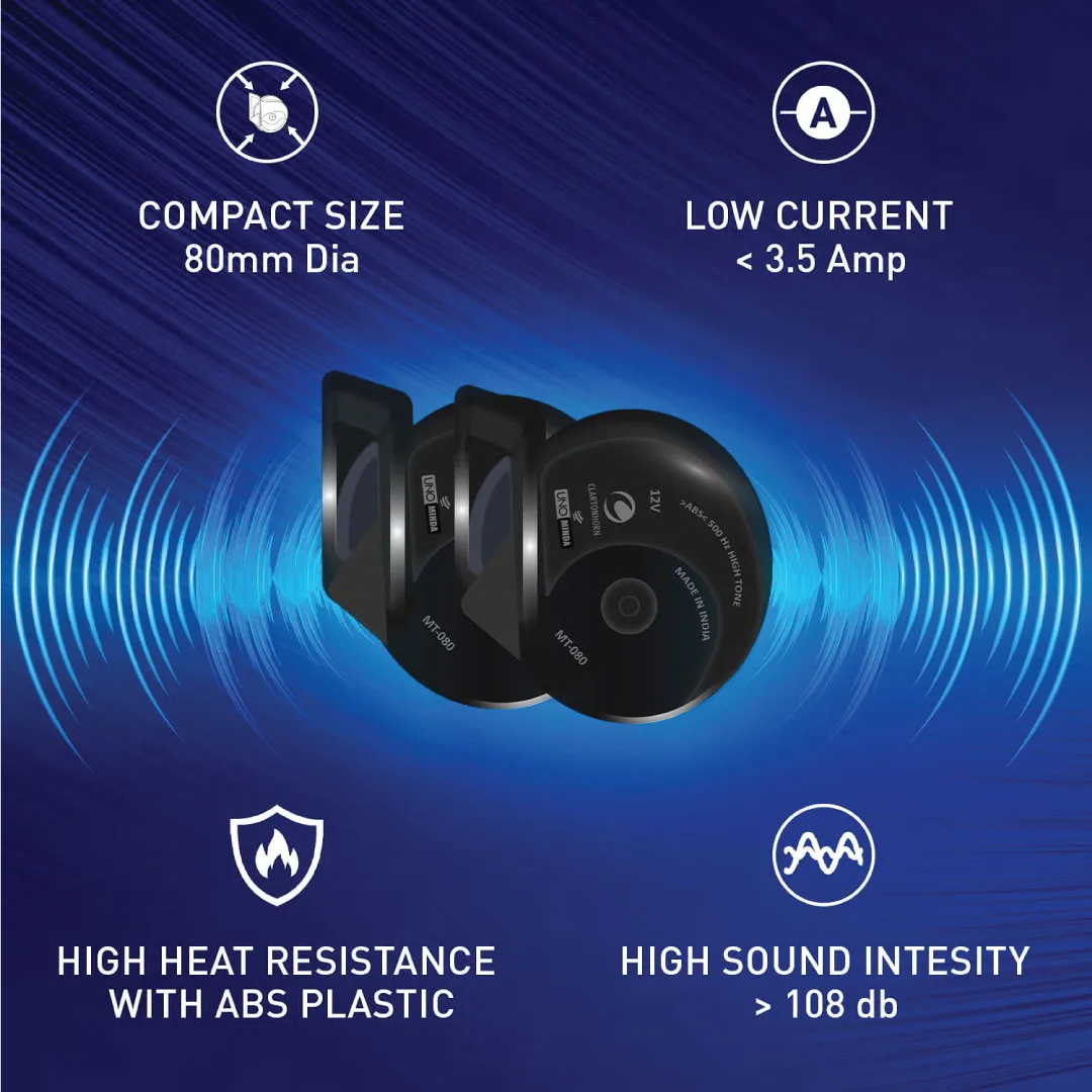 Horn C80 12V Uno Minda
