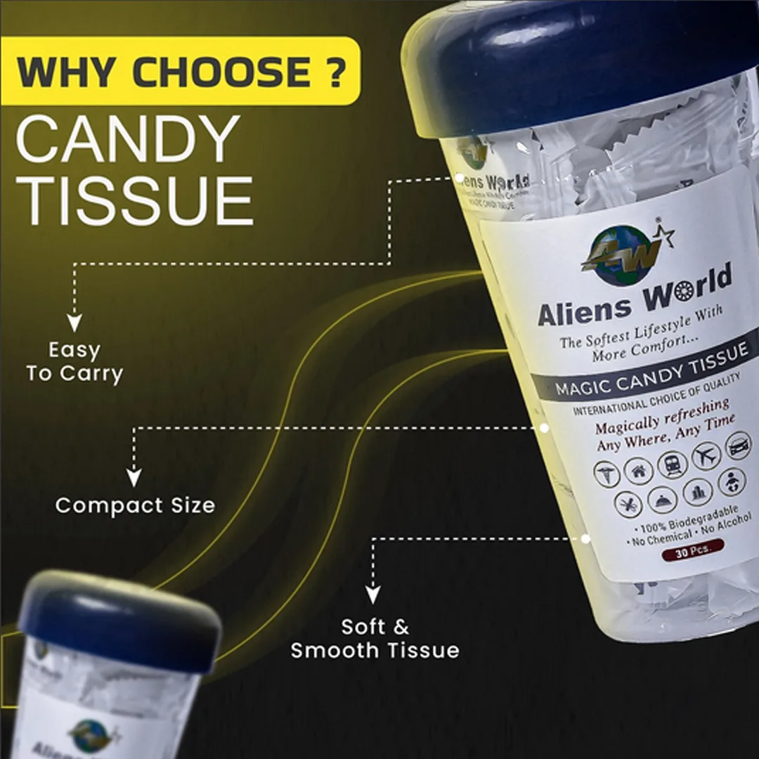 Candy Tissue Aliens World