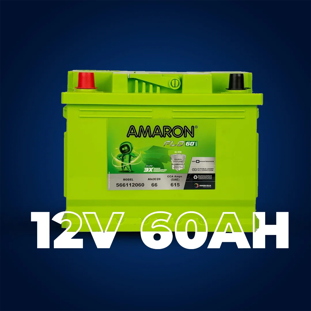 60Ah Battery for Duster Amaron