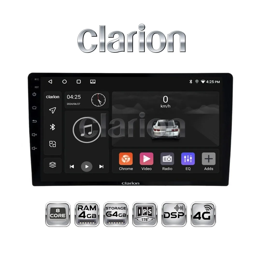 Android Player 9" 4+64 Clarion