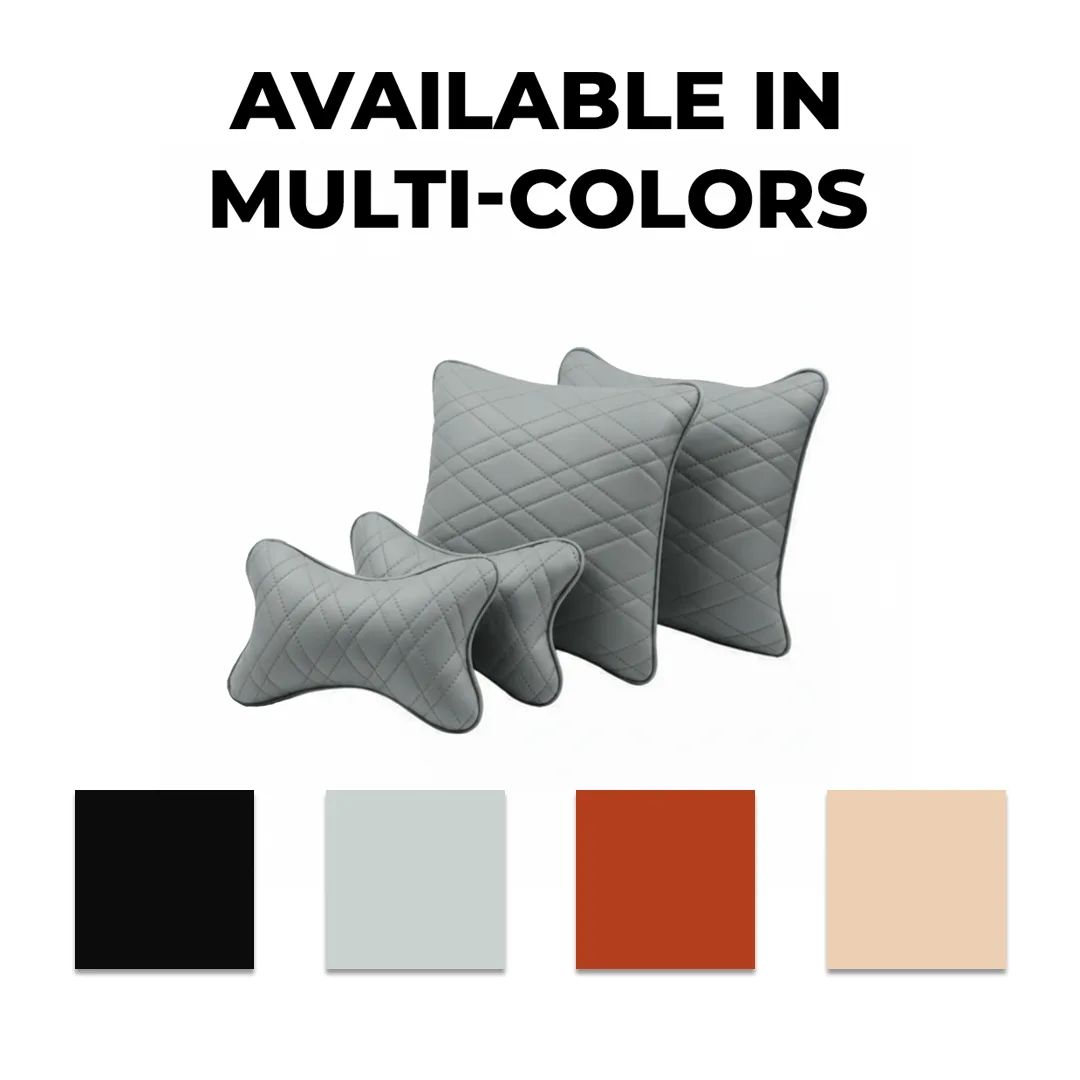 Grey 4Pcs Cushions HiTech