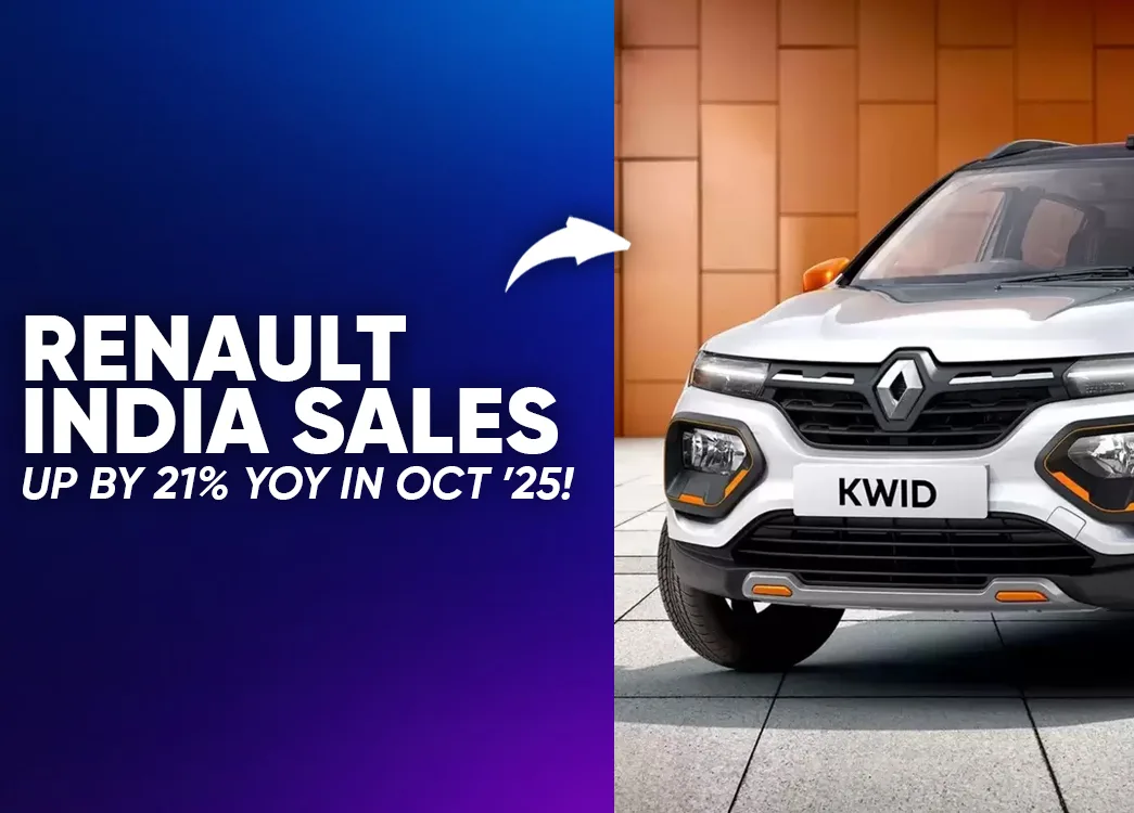 Renault India Sales Surge 21% YoY in Oct 2025, Driven by Kiger & Triber