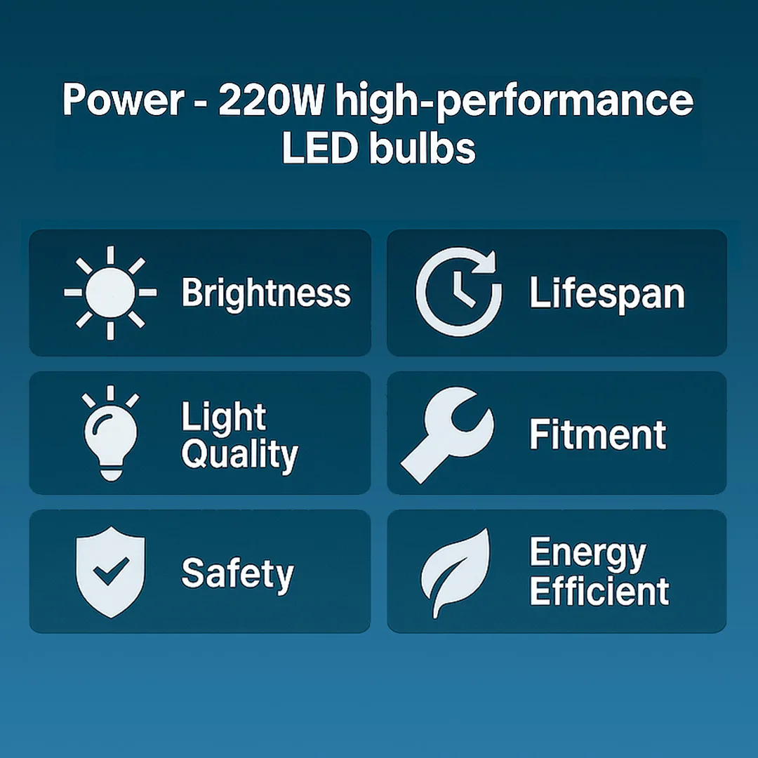 LED Bulbs 220W Duss