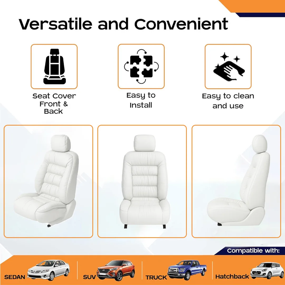 White Ultra Comfort SeatCover