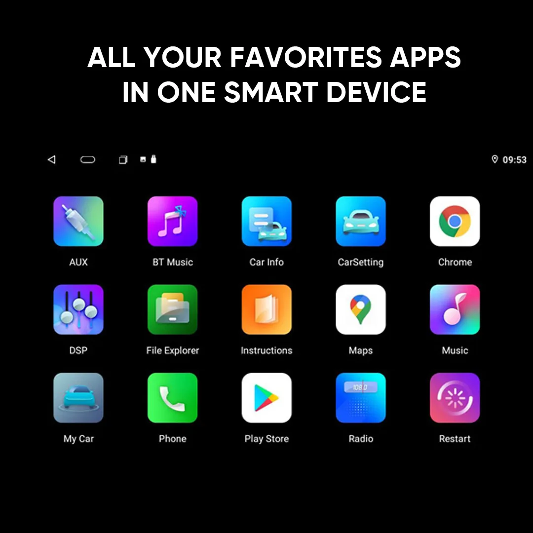 Android Player 9" 4+64 Clarion