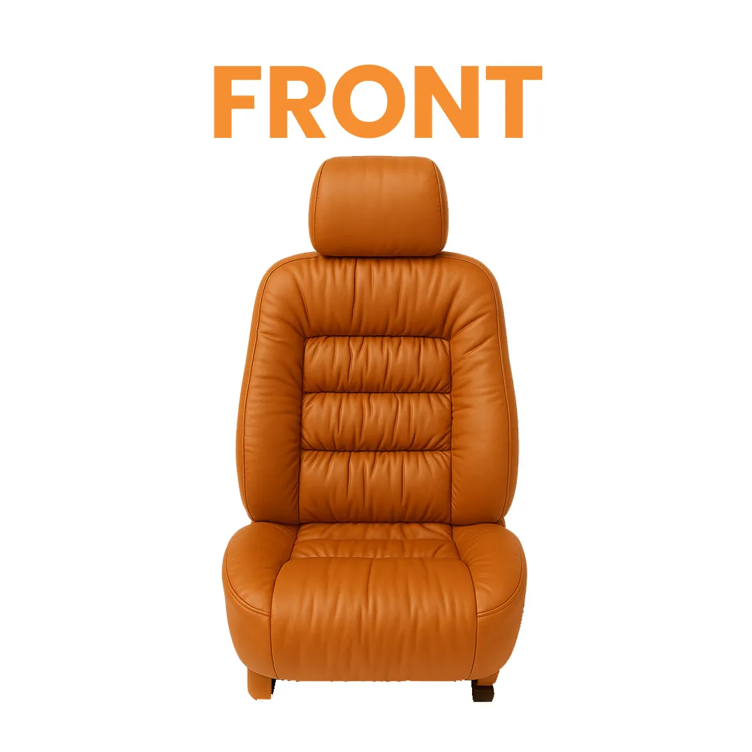 Car Mustard Orange Seat Cover
