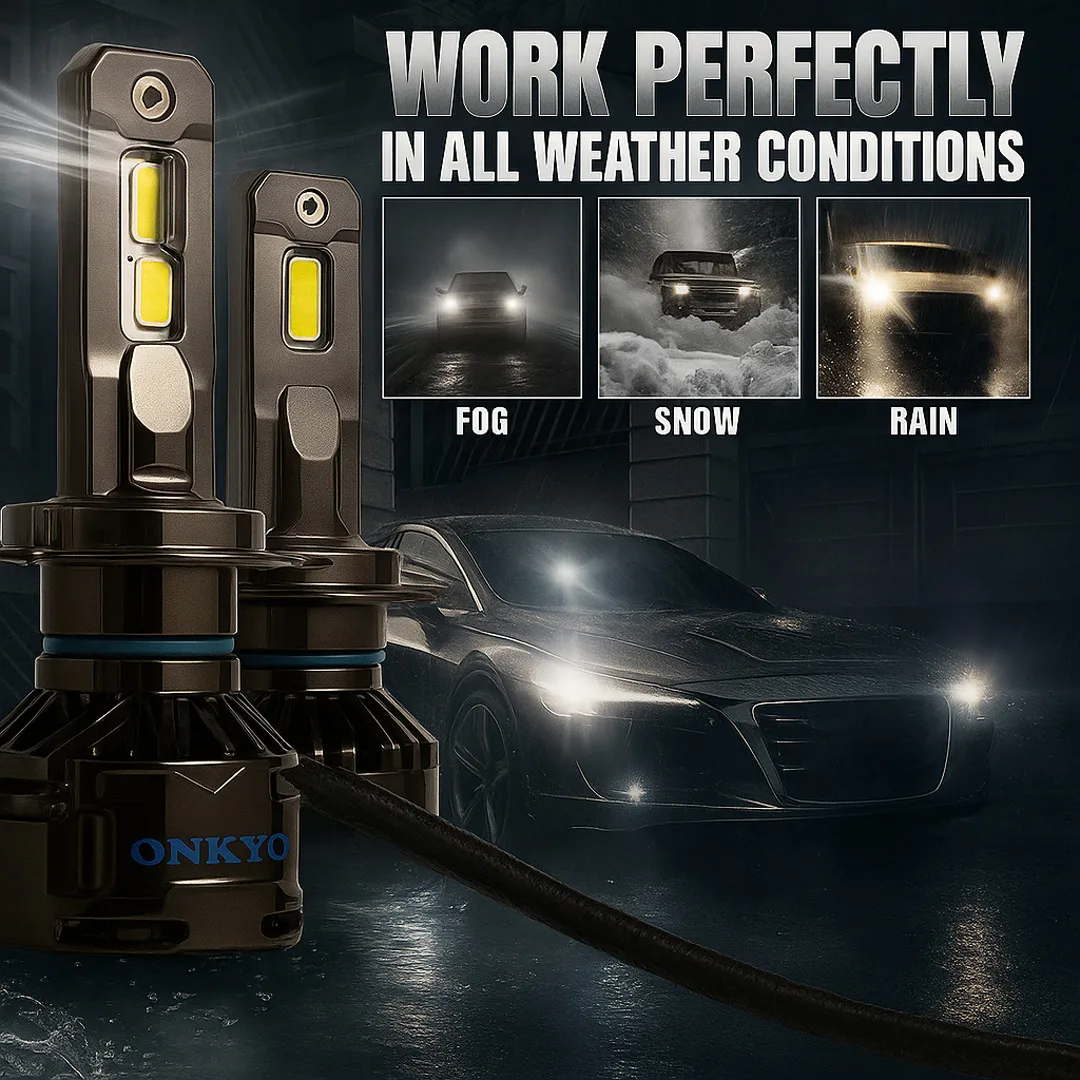 LED Headlight Bulb 182W Onkyo