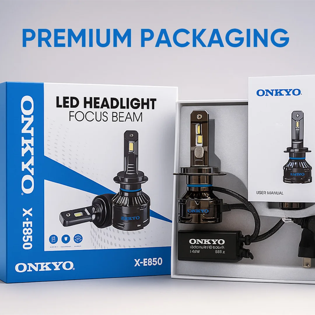 LED Headlight Bulb 182W Onkyo