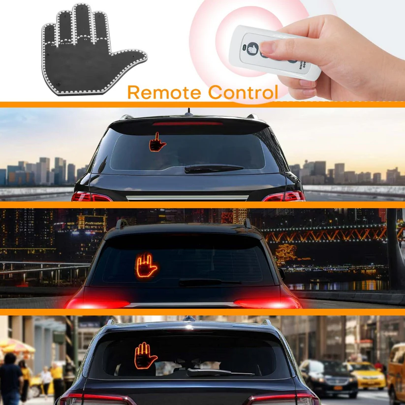 Gesture LED Hand Sign Light