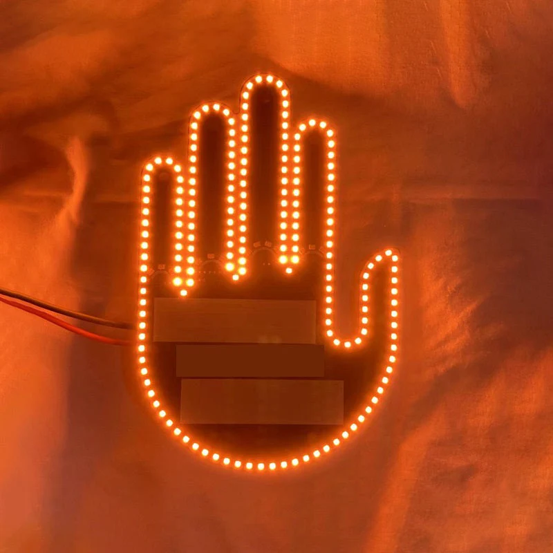 Gesture LED Hand Sign Light
