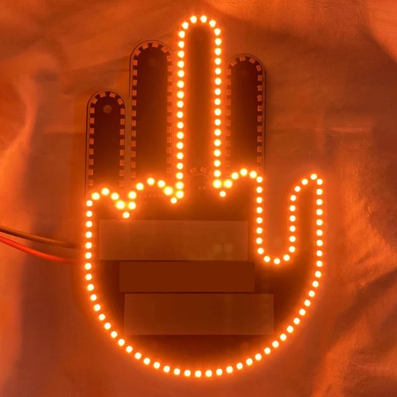 Gesture LED Hand Sign Light