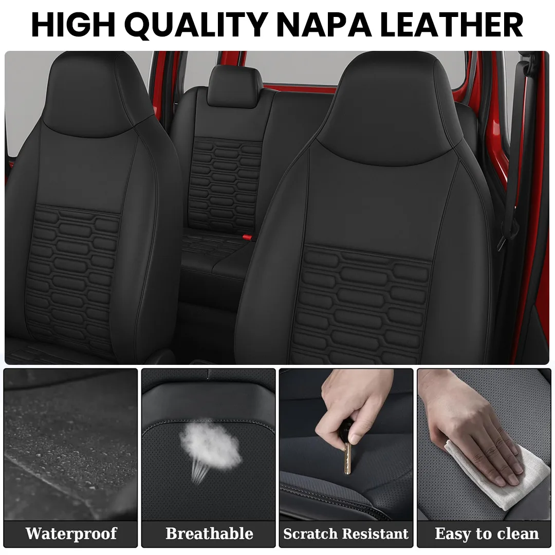 Car Black Seat Cover for Eeco