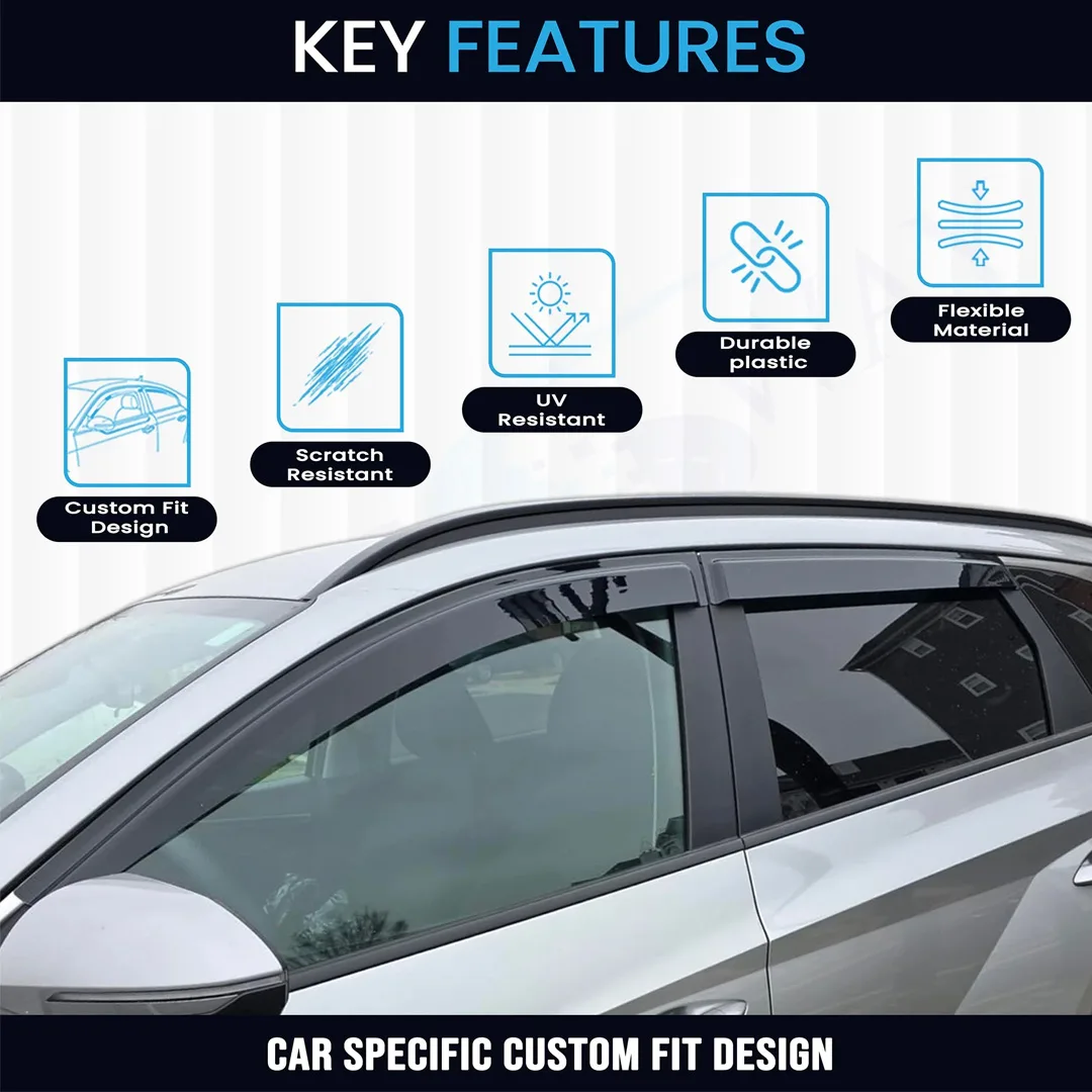6 pcs Car Door Visor for Eeco