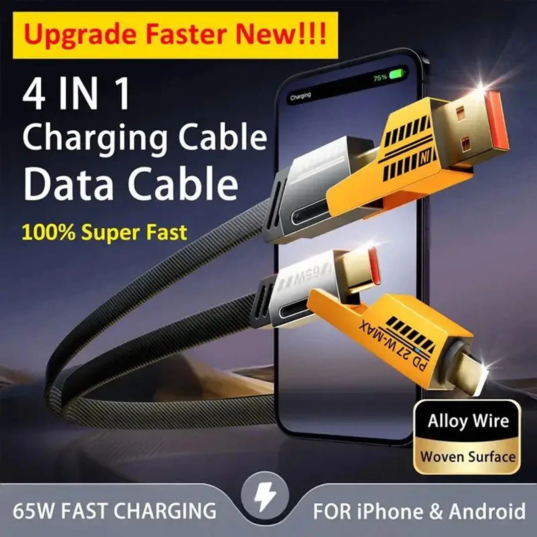 4 in 1 Charger Cable Luxe