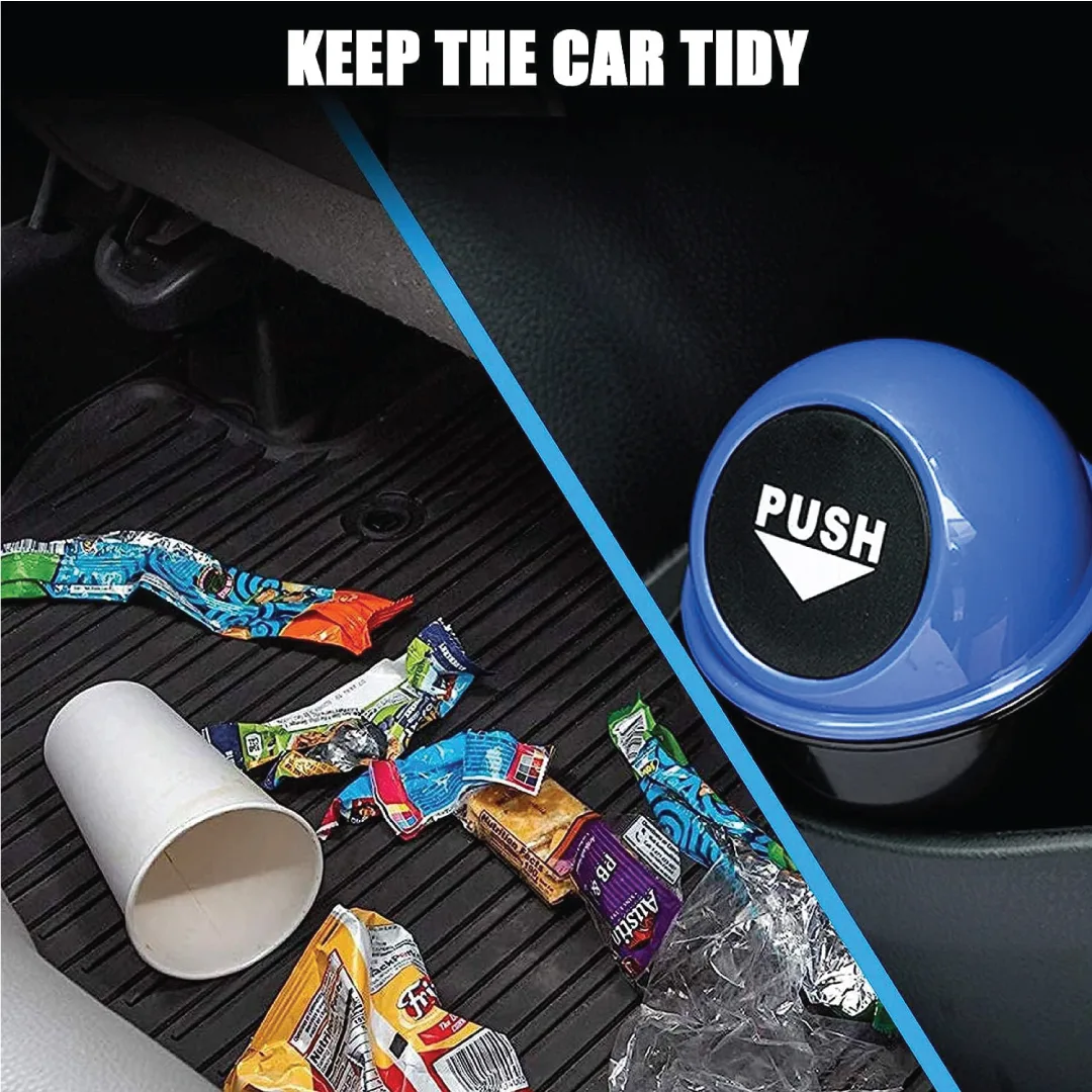 Car Mini Trash Bin Portable