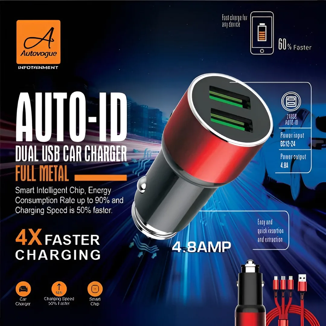 Car Charger 12V-32V Autovogue