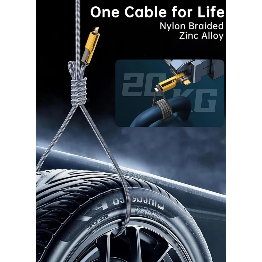 4 in 1 Charger Cable Luxe
