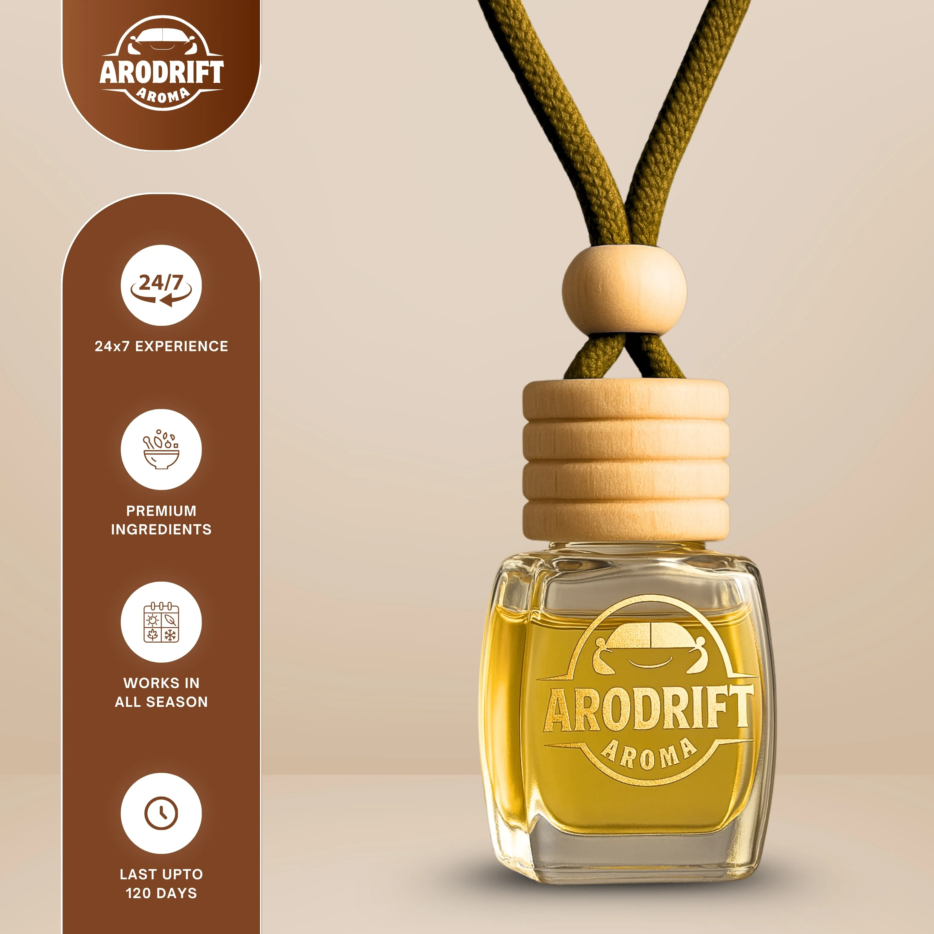 Hanging Perfume 6 pcs AroDrift