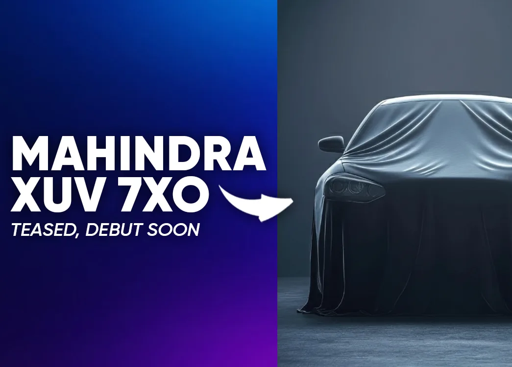 New Mahindra XUV 7XO (2026) Teased-Debut Date Announced