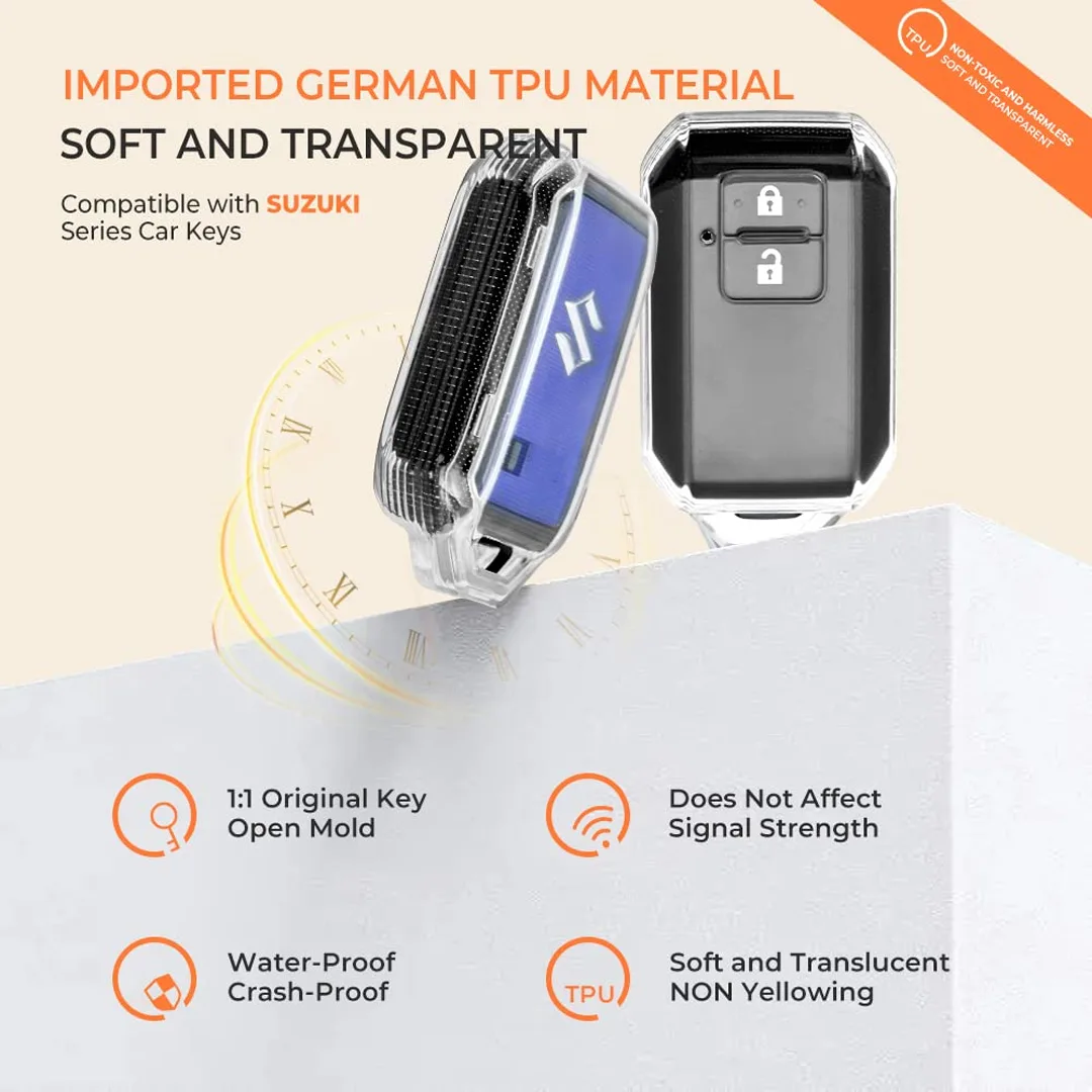 Key Cover Clear TPU Key Care