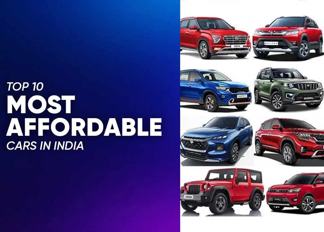 Top 10 Most Affordable Cars in India Under 10 Lakh 2026