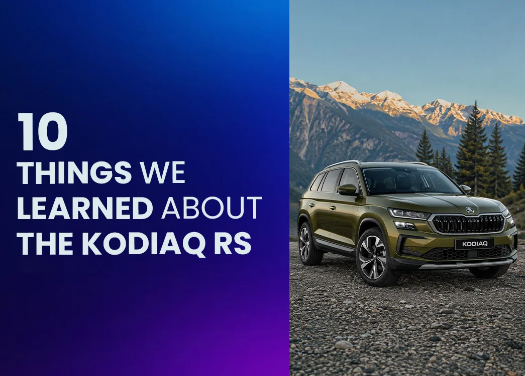 10 Things We Learned After Testing the Skoda Kodiaq RS