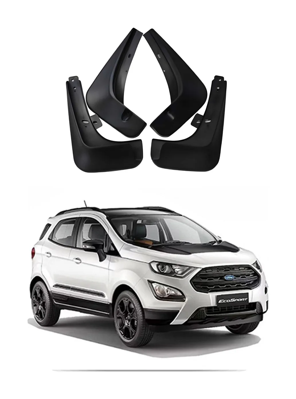 Mud Flap Ecosport 20-21 Moto