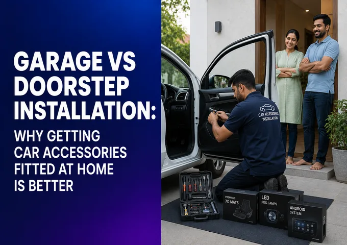 Garage vs Doorstep Installation: Why Getting Car Accessories Fitted at Home Is Better