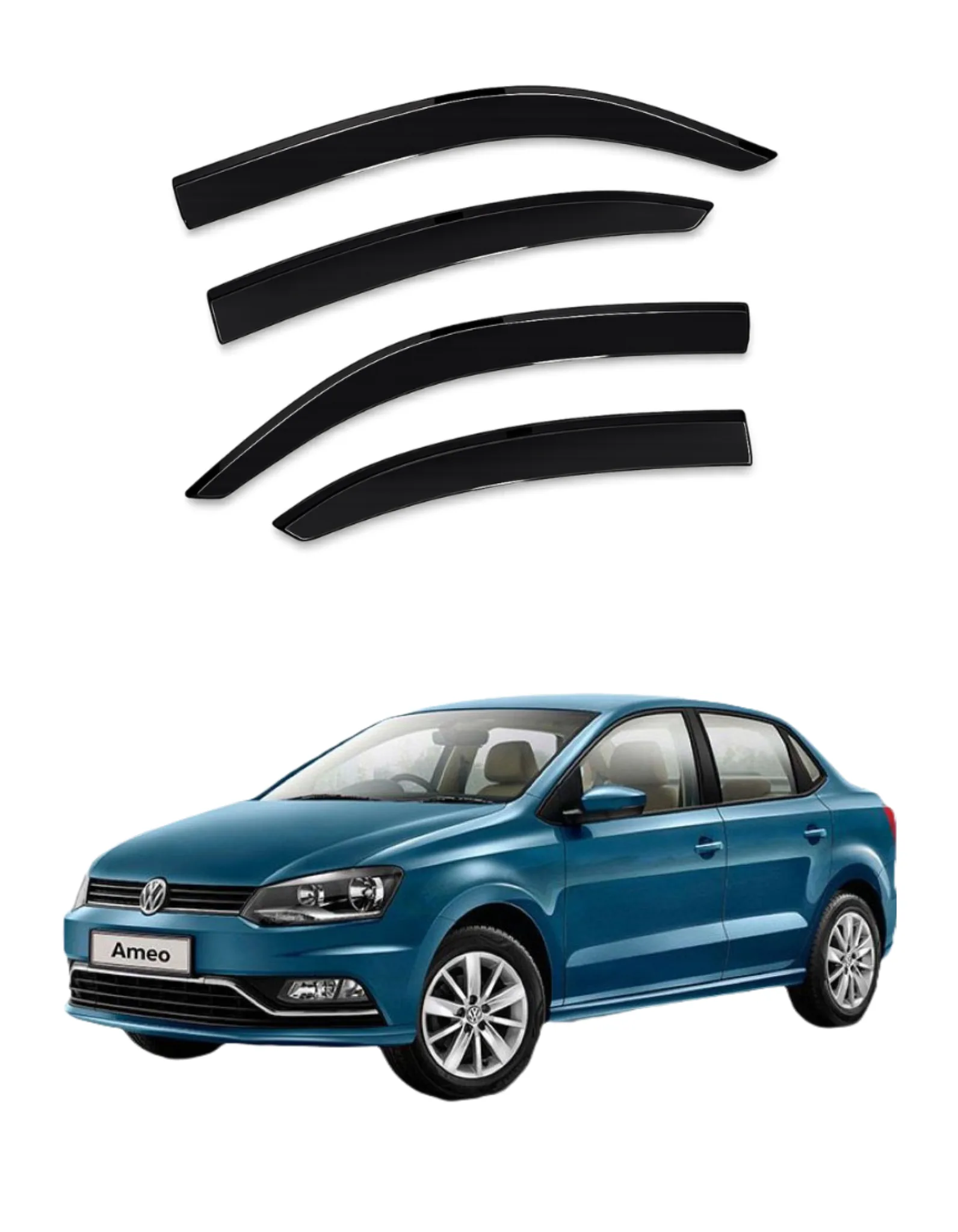 Door Visor Ameo 16-20 MF